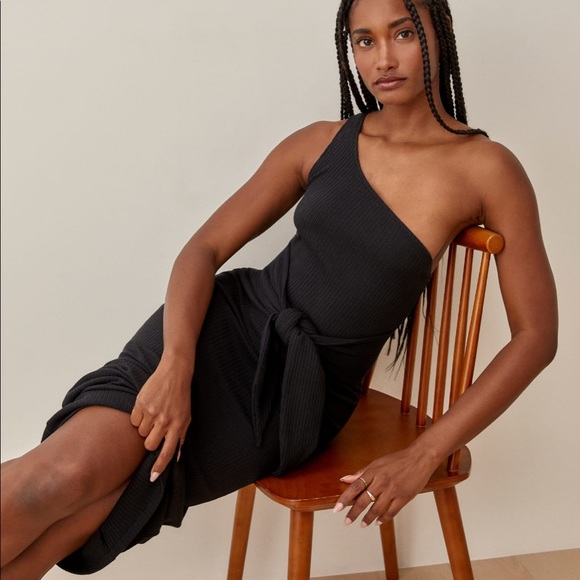 NWT Reformation - Ora Dress | Black - Picture 1 of 4